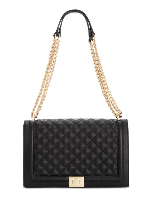 INC International Concepts Ajae Quilted Flap Crossbody, Created for Macy's