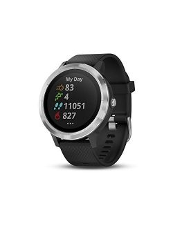 010-01769-09 Vivoactive 3, GPS Smartwatch with Contactless Payments and Built-in Sports Apps, White/Rose Gold