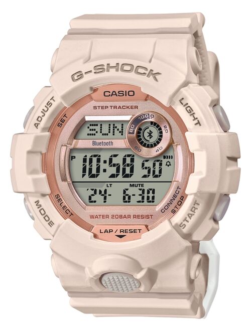 Casio G-Shock Women's Digital Power Trainer Blush Resin Strap Watch 45.2mm