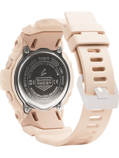 Casio G-Shock Women's Digital Power Trainer Blush Resin Strap Watch 45.2mm