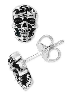 EFFY® Men's Skull Stud Earrings in Sterling Silver
