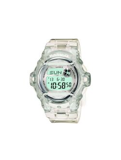Baby-G Clear Resin Digital Chronograph Watch - BG169R-7BM