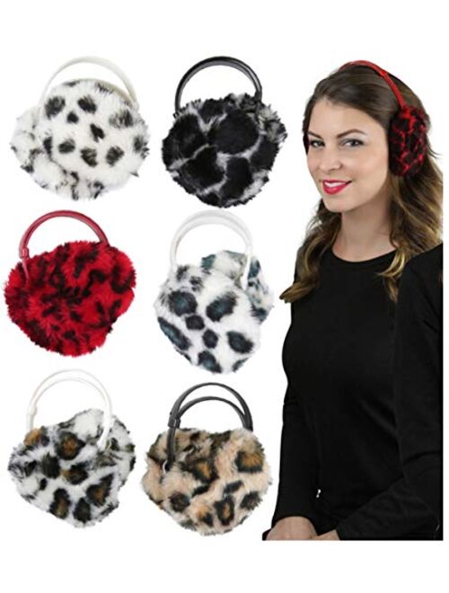 ToBeInStyle Women's Pack of 6 Winter Earmuffs and Ear Warmers