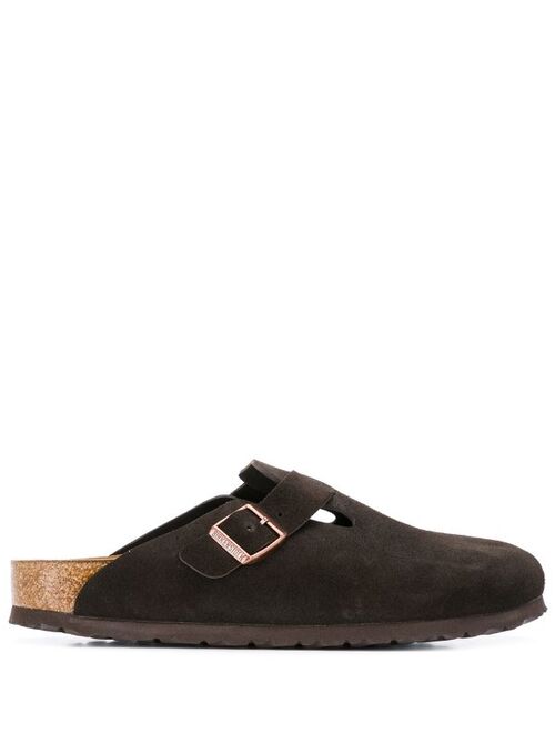 Birkenstock Boston suede clogs
