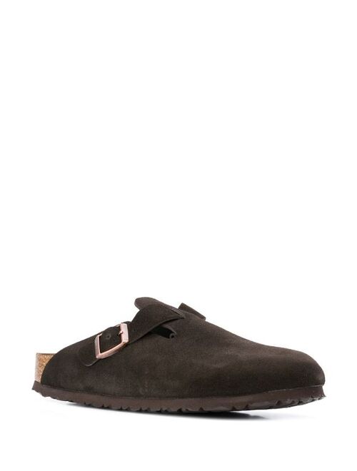 Birkenstock Boston suede clogs