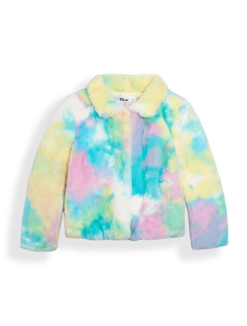 Epic Threads Toddler Girls Tie Dye Faux Fur Jacket