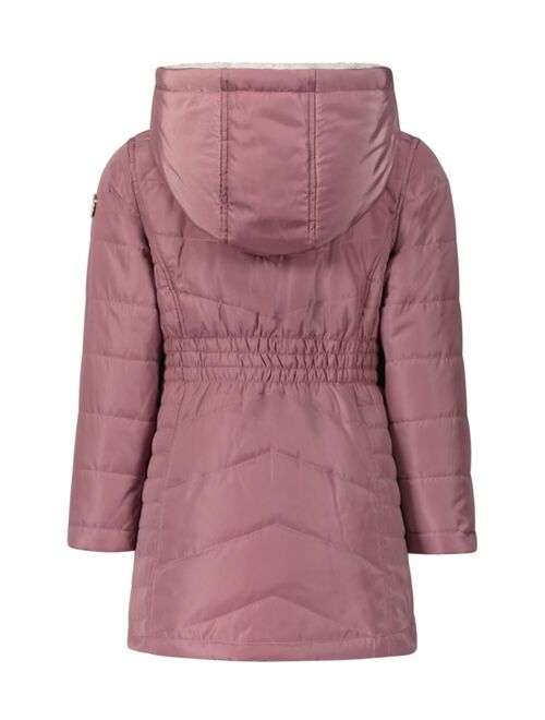 DKNY Toddler Girls Reversible Fur Jacket