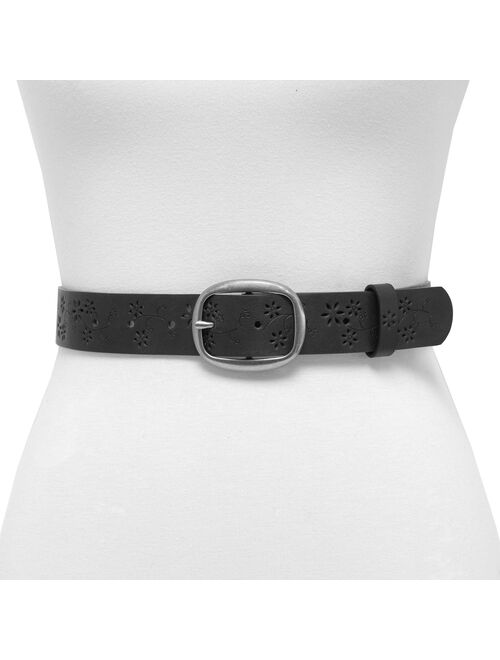Women's & Plus Size Sonoma Goods For Life® Floral Embossed Belt