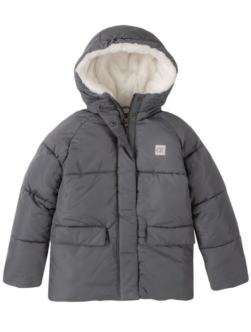 Calvin Klein Toddler Girls Lined Jacket