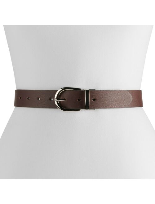 Little Co. by Lauren Conrad Women's & Plus LC Lauren Conrad Reversible Stretch Dress Belt