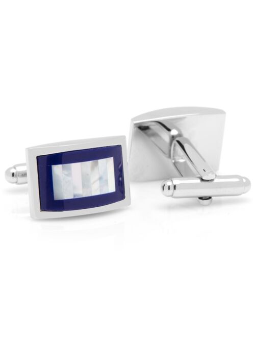 Cufflinks, Inc. Mother of Pearl and Lapis Key Cuff Links