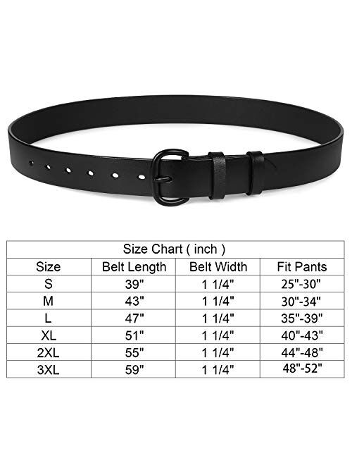 Womens Black Buckle Belt SANSTHS Casual Leather Jeans Belts with Prong Buckle …