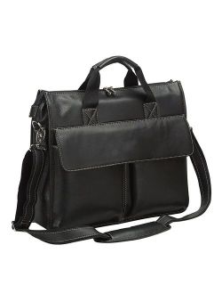 Natico Executive Faux Leather Adjustable Briefcase