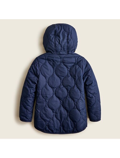 J.Crew Girls' reversible quilted jacket with eco-friendly PrimaLoft®
