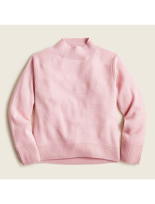 J.Crew Girls' cashmere mockneck sweater