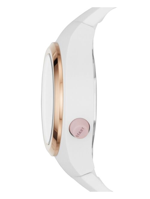 Kate Spade New York Digital Rumsey White Silicone Strap Watch 32mm