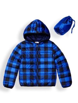 Big Boys Water Resistant Packable Pals Jacket