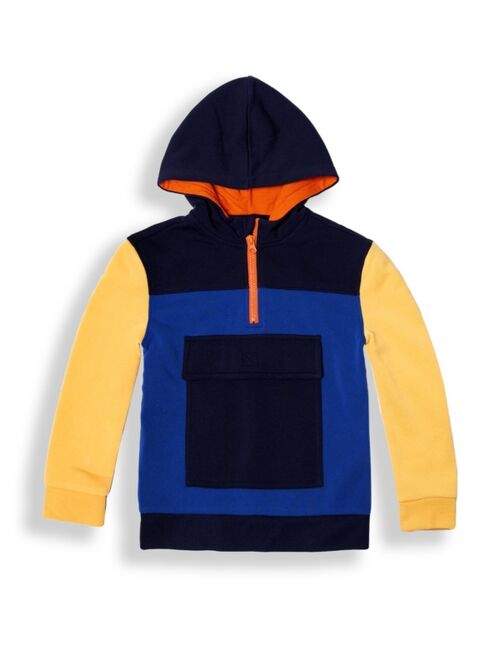 Epic Threads Big Boys Color Blocked Fleece Hooded Sweatshirt