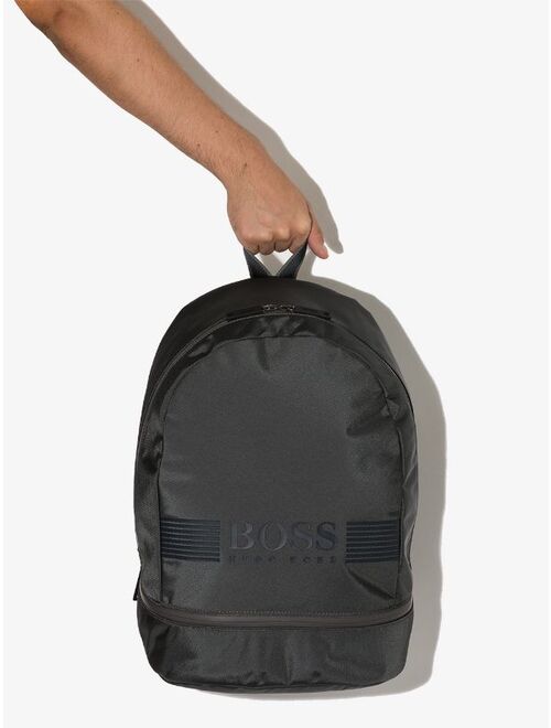 Hugo Boss Pixel logo backpack