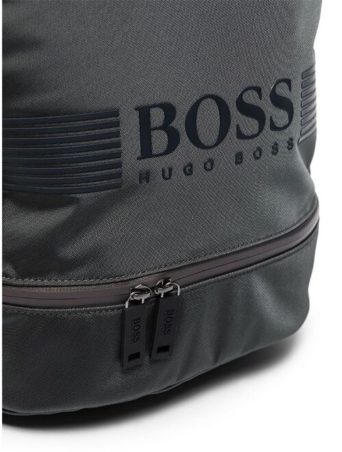 Hugo Boss Pixel logo backpack