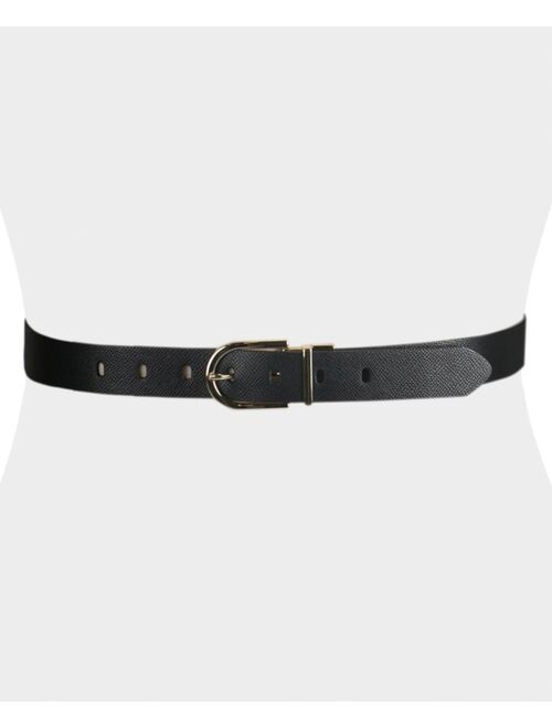 Calvin Klein Women's Reversible Logo-Embossed Belt