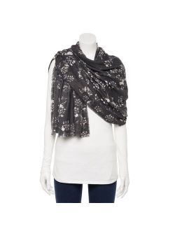 Women's LC Lauren Conrad Ethereal Floral Softy Wrap Scarf