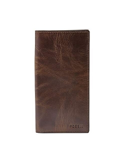 Men's Leather Trifold with Id Window Wallet