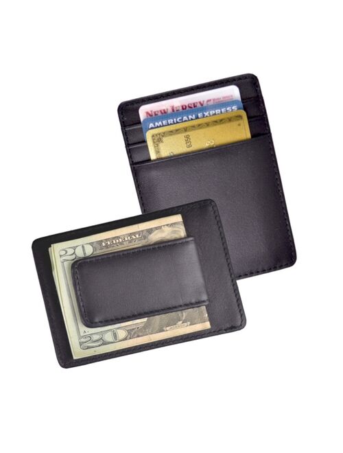 ROYCE New York Men's Magnetic Money Clip Wallet