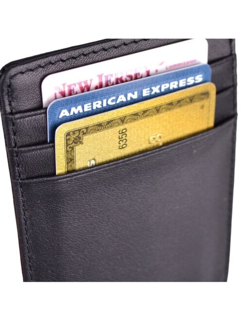 ROYCE New York Men's Magnetic Money Clip Wallet