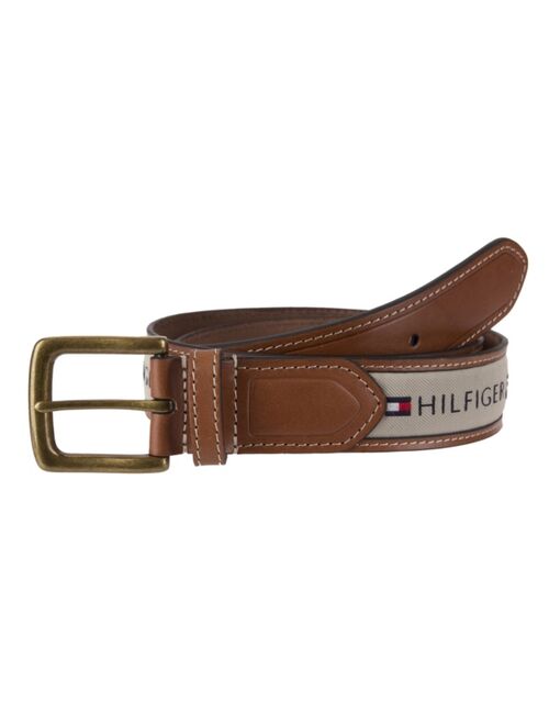 Tommy Hilfiger Ribbon Inlay Men's Belt