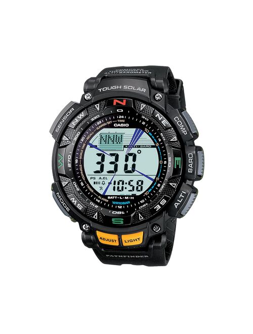 Casio Men's Pathfinder Tough Solar Triple Sensor Digital Chronograph Watch - PAG240-1