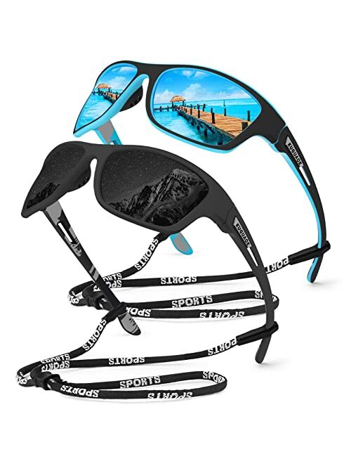Buy KUGUAOK Polarized Sports Sunglasses for Men Driving Cycling