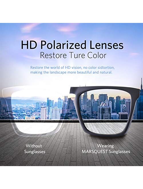 Polarized Sunglasses for Men & Women 100% UV400 Protection…