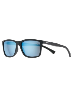 Thin Rectangular Mirrored & Polarized Sunglasses