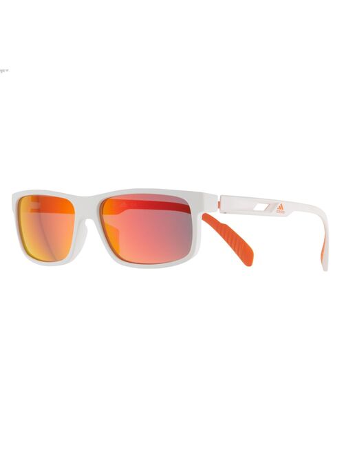 Men's adidas Thin Rectangular Sport Sunglasses