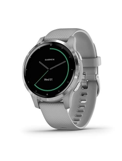 Vivoactive 4, GPS Smartwatch, Features Music, Body Energy Monitoring, Animated Workouts, Pulse Ox Sensors and More, Black