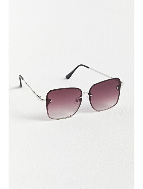 Urban outfitters Dane Rimless Square Sunglasses