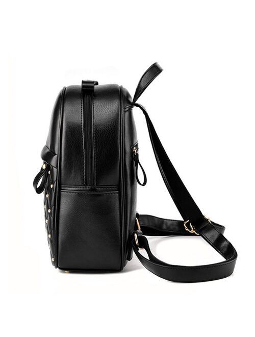 100% Genuine leather Women backpack 2021 New shoulder bag new students fashionable Korean Korean female package