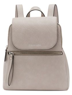 Ellie adjustable back straps And Triple compartment with flap closure Backpack