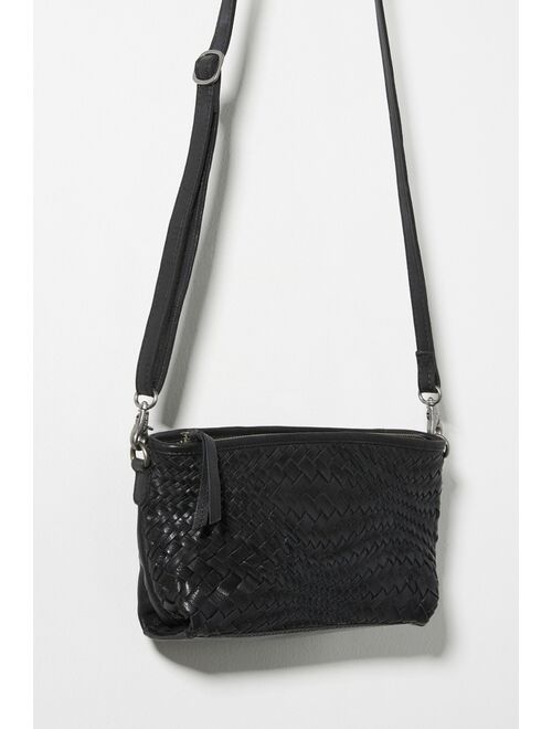 Buy Day & Mood Woven Leather Crossbody Bag online | Topofstyle