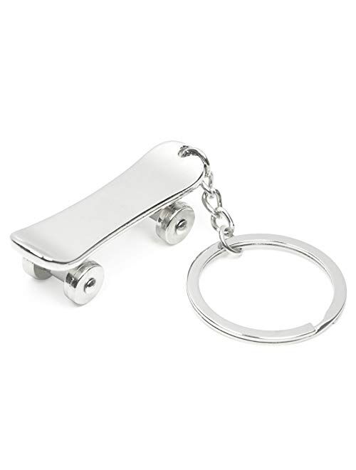 Interesting Keyring,Keychain Pendants of Various Models (Skateboard)