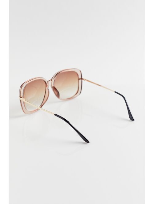 Urban outfitters Giovanna Oversized Round Sunglasses