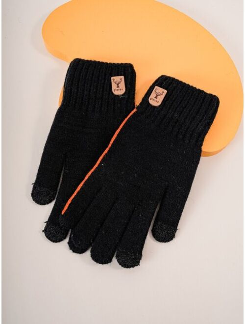 Shein Men Minimalist Gloves