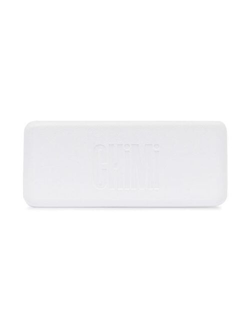 square-frame tortoiseshell-effect sunglasses