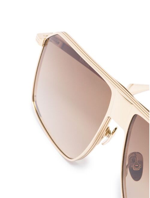 Jewell II oversized frame sunglasses