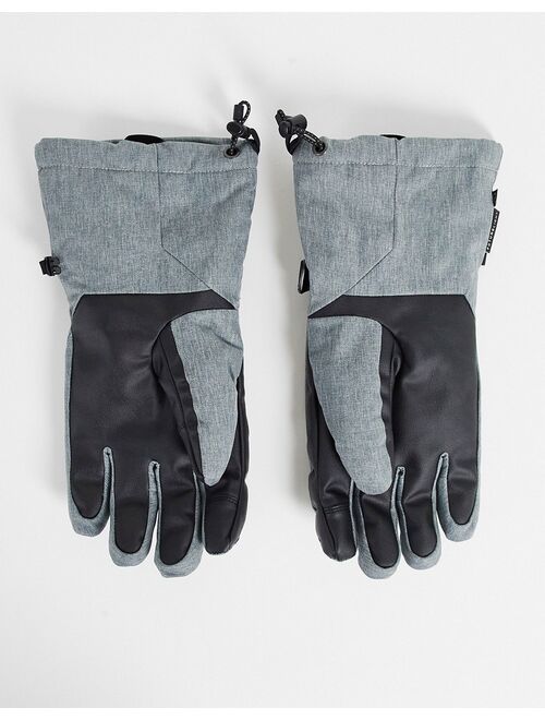 The North Face Montana Futurelight Etip gloves in gray