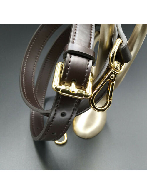 3/4" Dark Brown Adjustable Crossbody Shoulder Strap For Louis Vuitton Damier