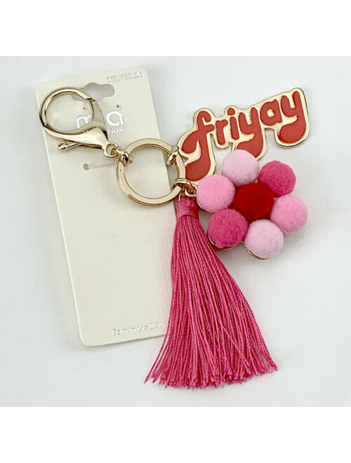 Friyay Plush Pendant Key Ring Chain Handbag Purse Car Key Charm #319
