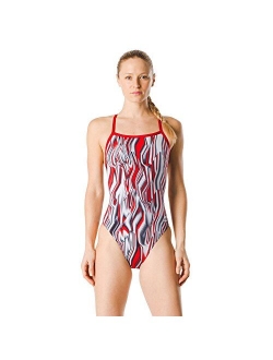 Women's Swimsuit One Piece Endurance  Flyback Block Adult Team Colors