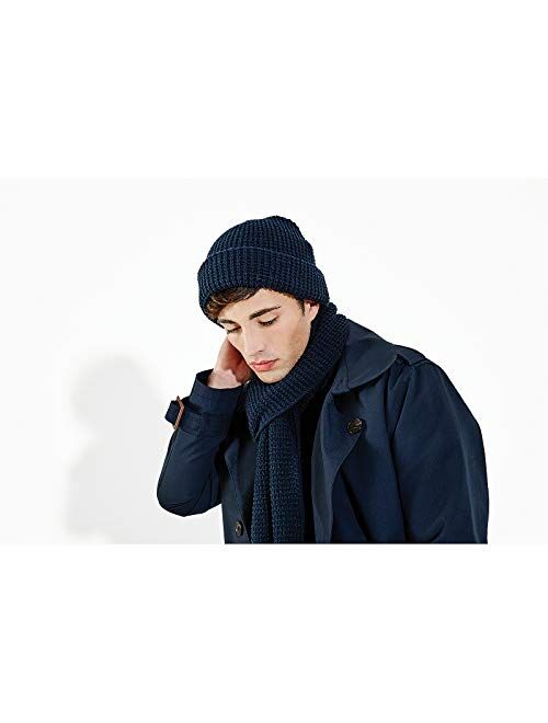 Beechfield Unisex Classic Waffle Knit Winter Scarf